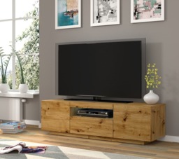 Aura TV Cabinet 150cm - Black Gloss 150cm - thumbnail 7