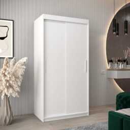Tokyo Sliding Door Wardrobe 100cm - Oak Artisan 100cm - thumbnail 2