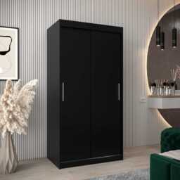 Tokyo Sliding Door Wardrobe 100cm - Oak Artisan 100cm - thumbnail 6