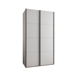Trosa I Sliding Door Wardrobe 130cm - Black 130cm - thumbnail 8