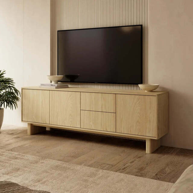 Nabu TV Cabinet 183cm - Oiled Oak 183cm - image 1