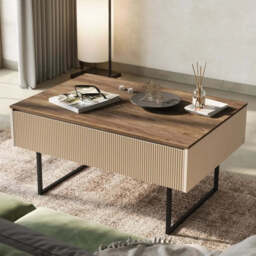 Lago LG-07 Coffee Table 100cm - Beige 100cm