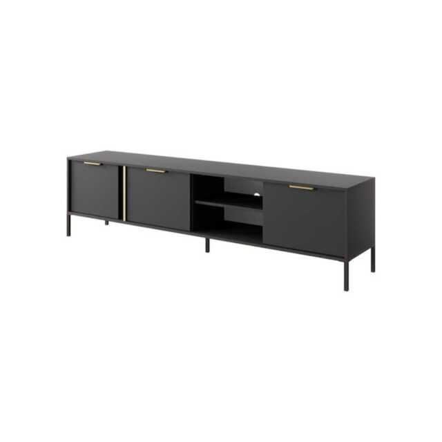 Lars TV Cabinet 203cm - Anthracite 203cm - image 1