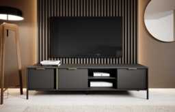 Lars TV Cabinet 203cm - Anthracite 203cm - thumbnail 5