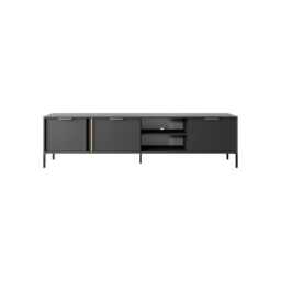 Lars TV Cabinet 203cm - Anthracite 203cm - thumbnail 3