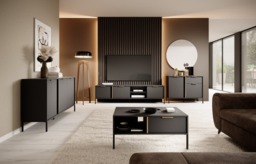 Lars Sideboard Cabinet 153cm - Anthracite 153cm - thumbnail 7