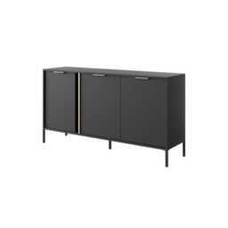 Lars Sideboard Cabinet 153cm - Anthracite 153cm - thumbnail 2