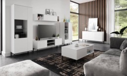 Querty 02 Coffee Table 100cm - Oak Hickory 100cm - thumbnail 5