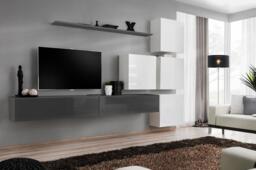 "Switch IX Entertainment Unit For TVs Up To 75"" - Black 300cm Black" - thumbnail 8