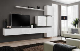 "Switch IX Entertainment Unit For TVs Up To 75"" - Black 300cm Black" - thumbnail 4