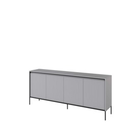 Trend TR-04 Sideboard Cabinet 193cm - Grey Matt 193cm