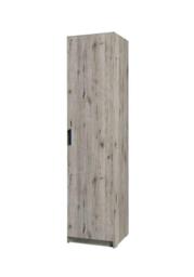 Snow 01 Hinged Wardrobe 47cm - Oak Wellington 47cm - thumbnail 1