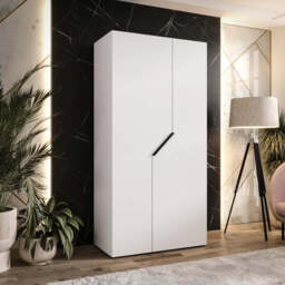 Blomvik I Hinged Door Wardrobe 100cm - Oak Walnut 100cm - thumbnail 7