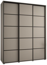 Dakota IV Sliding Door Wardrobe 200cm - Cashmere 200cm - thumbnail 2