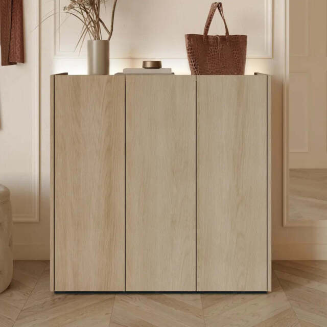 Easy EA-03 Sideboard Cabinet 95cm - Oak Scandi 95cm - image 1