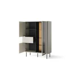 Epiro EP-02 Display Cabinet 99cm - Cashmere 99cm - thumbnail 3