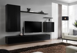 "Switch II Entertainment Unit For TVs Up To 70"" - Oak Wotan 270cm Oak Wotan" - thumbnail 3