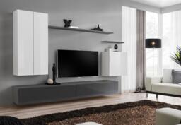 "Switch II Entertainment Unit For TVs Up To 70"" - Oak Wotan 270cm Oak Wotan" - thumbnail 7