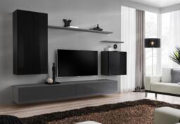 "Switch II Entertainment Unit For TVs Up To 70"" - Oak Wotan 270cm Oak Wotan" - thumbnail 8