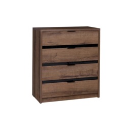 Denver 03 Chest Of Drawers 81cm - Oak Monastery 81cm - thumbnail 1