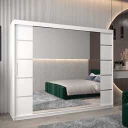 Verona 04 Sliding Door Wardrobe 250cm - Oak Artisan 250cm - thumbnail 2