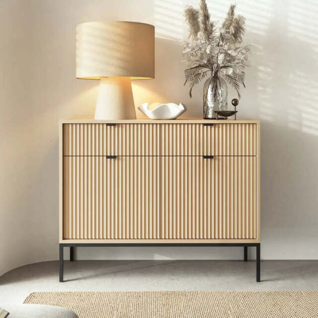 Nova Sideboard Cabinet 104cm - Oak Vincenza 104cm - image 1