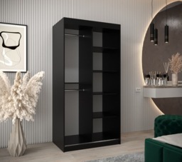 York II Sliding Door Wardrobe 100cm - Oak Artisan 100cm - thumbnail 8