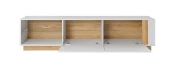 Arco TV Cabinet 188cm - White 188cm - thumbnail 2