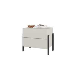 Yukon Bedside Table 55cm - Cashmere 55cm - thumbnail 3