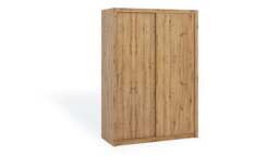 Bono Sliding Door Wardrobe 150cm - White Matt 150cm - thumbnail 4