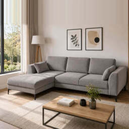 Corner Sofa Bed Imperia - Navy Blue 294cm Right - thumbnail 6