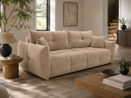 Sofa Bed Base - 245cm 110cm Beige 06