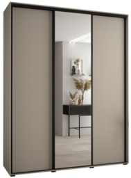 Dakota III Sliding Door Wardrobe 200cm - Cashmere 200cm - thumbnail 2