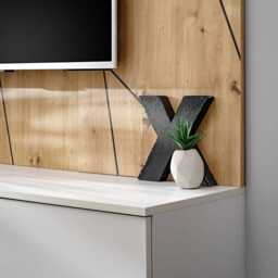 "Xavi GII Entertainment Unit For TVs Up To 70"" - Pearl Grey 160cm" - thumbnail 4