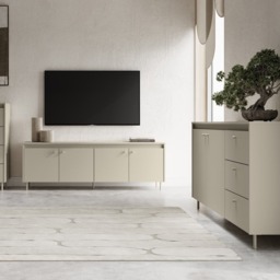 Torino TK-01 Sideboard Cabinet 151cm - Cashmere 151cm - thumbnail 5