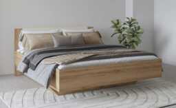 Vertina 31 Bed Frame [EU King] - Oak Wild 160 x 200cm - thumbnail 3