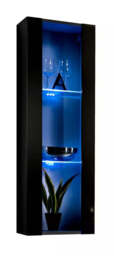 Fly 21 Display Cabinet 40cm - Black Gloss 40cm - thumbnail 1