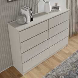 Maja Chest Of Drawers 140cm - Cashmere 140cm - thumbnail 6