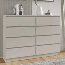 Maja Chest Of Drawers 140cm - Cashmere 140cm - thumbnail 5