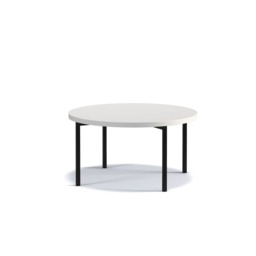 Sigma C Coffee Table 80cm - White Gloss 80cm - thumbnail 3
