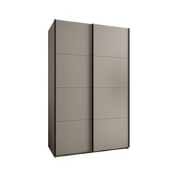 Trosa I Sliding Door Wardrobe 160cm - Black 160cm - thumbnail 3