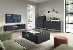 Nova Chest Of Drawers 154cm - Grey Matt 154cm - thumbnail 6