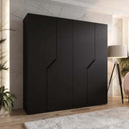 Blomvik I Hinged Door Wardrobe 200cm - Cashmere 200cm - thumbnail 8