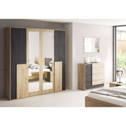 Bafra Bedside Table 54cm - Oak Artisan 54cm - thumbnail 2