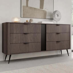 Veris Chest Of Drawers 163cm - Oak Dunin 163cm - thumbnail 1