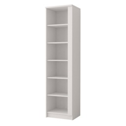 Omega OM-01 Bookcase 50cm - White Matt 50cm - thumbnail 1