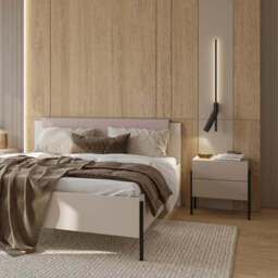 Yukon Bed Frame [EU King] - Cashmere 160 x 200cm - thumbnail 7