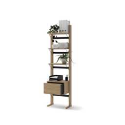 Ollie OL-02 Bookcase 52cm - Oiled Oak 52cm - thumbnail 3