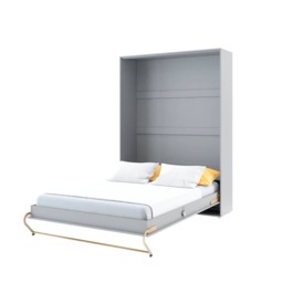 CP-01 Vertical Wall Bed Concept 140cm - White Gloss 140 x 200cm - thumbnail 7