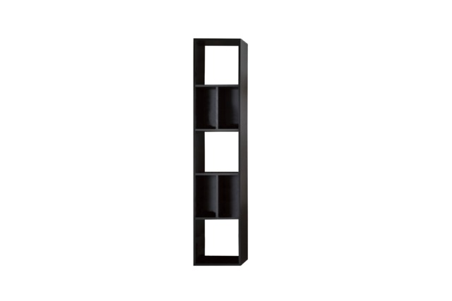 Artona 71 Bookcase 38cm - Black Matt 38cm - image 1